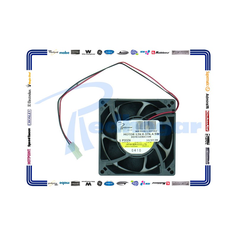 MOTOR 12V,0.37A,4.5W SUST 355B1130P001