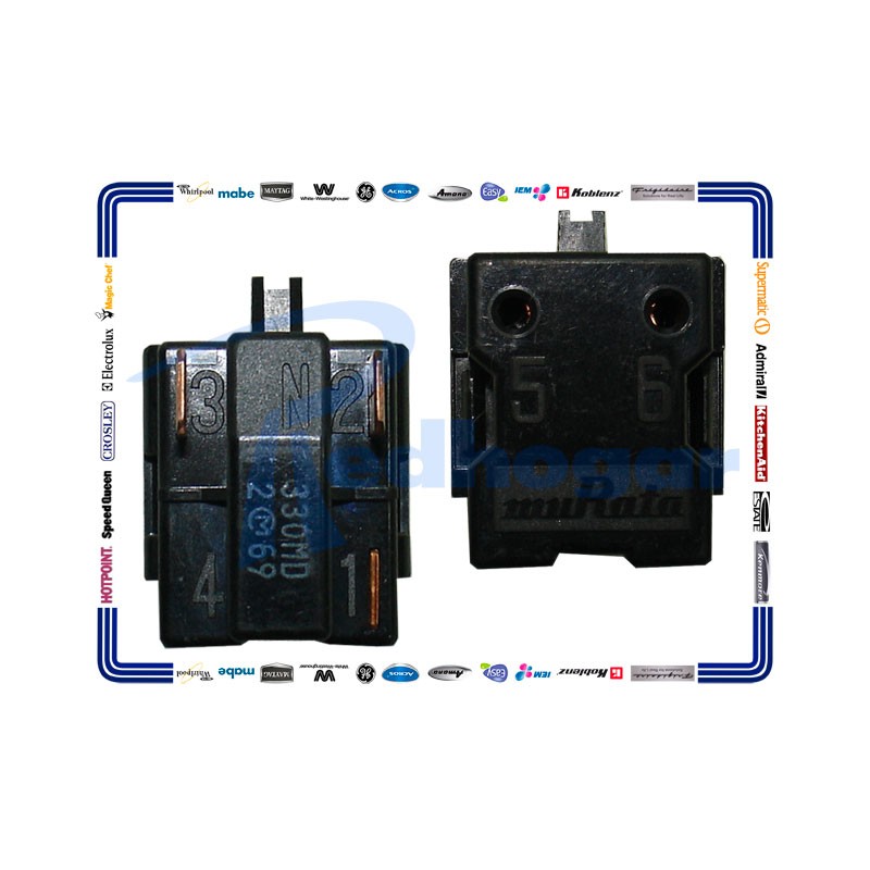 RELAY MURATA 2 PUNTAS 1/8 1/4