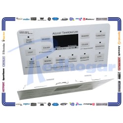 TARJETA Y DISPLAY DESPACHADOR ENS. BLANCO