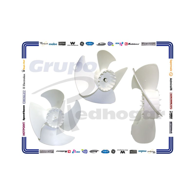 ASPA VENTILADOR 4 ASPAS 16 1/2 CMS MISMA WR1973453G003