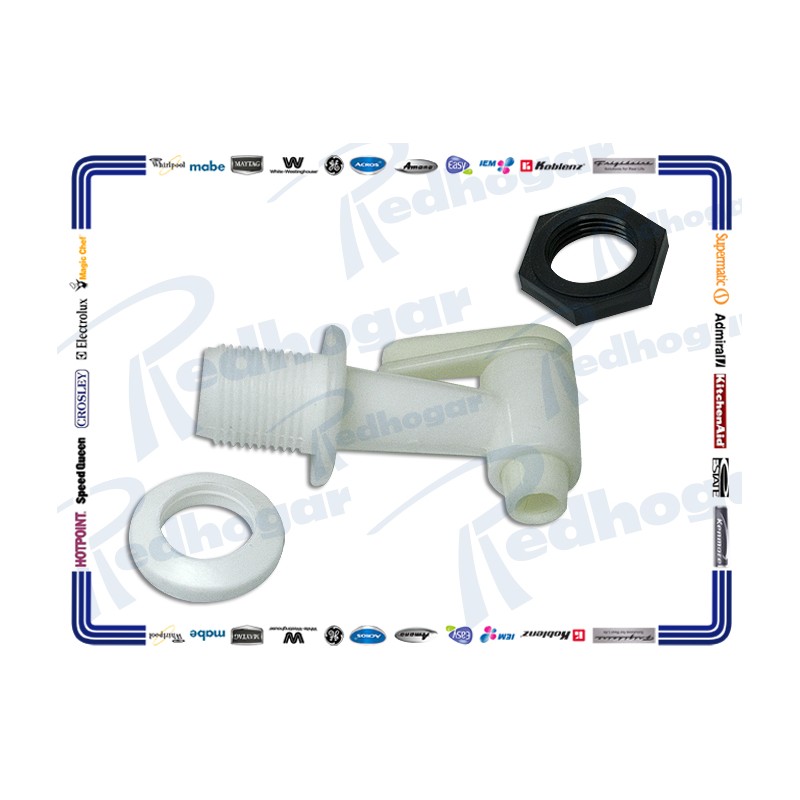 LLAVE TRANSPARENTE 3/4  CUERDA EXT