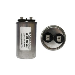 CAPACITOR TRABAJO 25 MF REDONDO ALUMINIO 440VCA