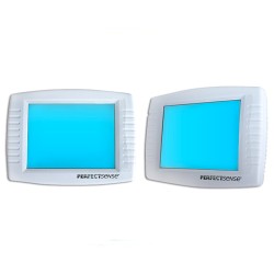TERMOSTATO DE PARED  TOUCH SCREEN 5-2 DIAS 24V O 3V DC PILAS  FUNCIONES 1CALOR/1FRIO