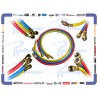 JGO MANGUERAS MANOMETROS 3X36