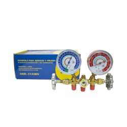 JGO MANOMETRO  R-12,R22, R134 MANG 3 PZ 95.5 CM CT-410-RDX