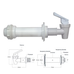 KIT LLAVE BLANCA 1""  KT-3