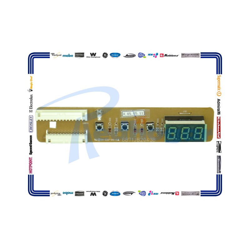 TARJETA LG 3 BOTONES C/DISPLAY