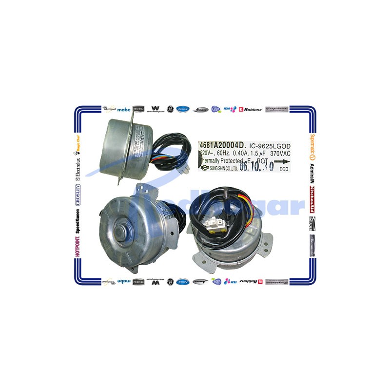 MOTOR LG 240 AIRE ACONDICIONADO 220V 60HZ 0.40A ORIGINAL