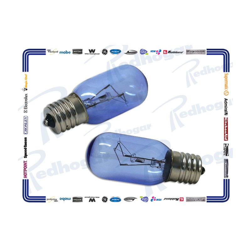 FOCO SALCHICHA AZUL CORTO 40W ORIGINAL 216846400-ELX, 297114000-ELX, 61003236