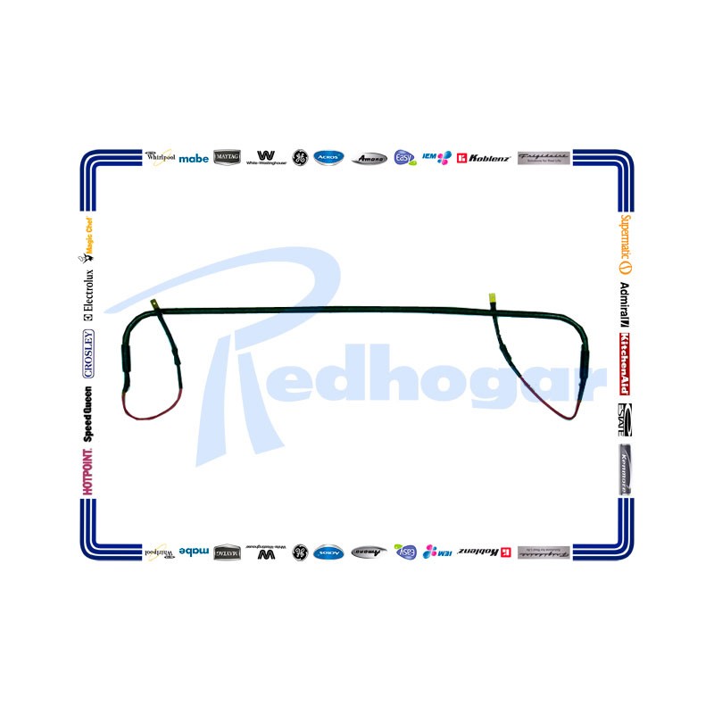RESISTENCIA G.E. SEMI INTERMEDIA 44 CM CABLES ROJOS 280 W