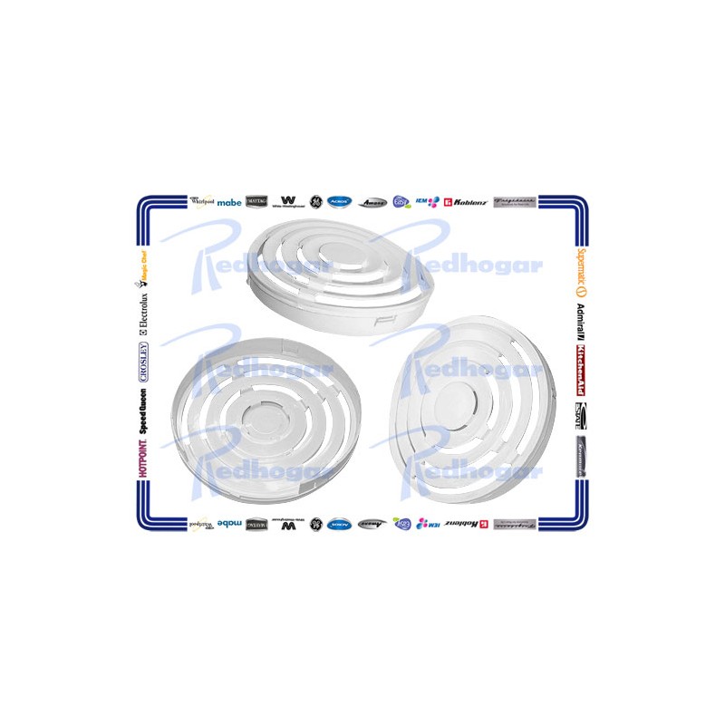 DIFUSOR 5 BCO 5 PISTAS SALIDA INF CH