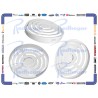 DIFUSOR 5 BCO 5 PISTAS SALIDA INF CH