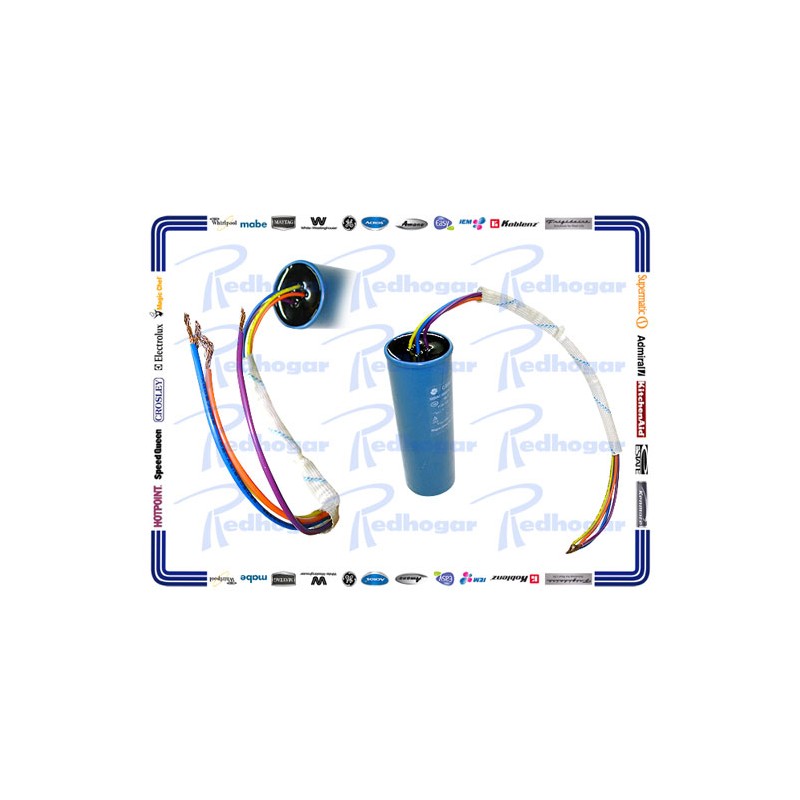 CAPACITOR DOBLE 30MF 12 MF  PUEDE USAR (LED1020D-4)
